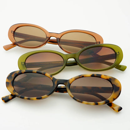 Mimi Acetate Oval Sunglasses - Salt &amp; Creek