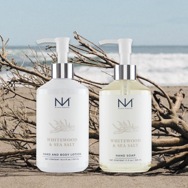 Whitewood & Sea Salt Soap and Lotion Set