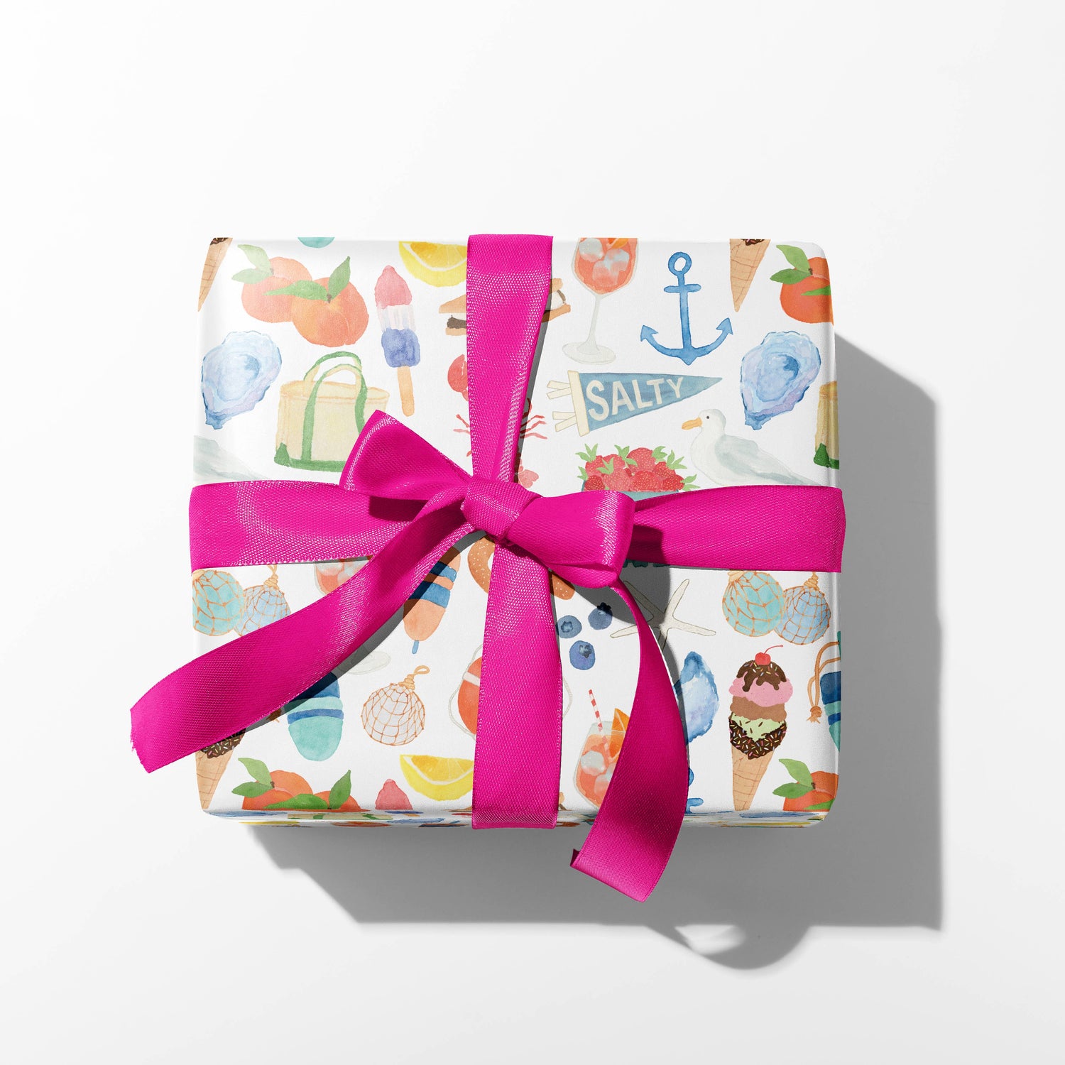 East Coast Summer Gift Wrap | East Coast Icons Gift Wrap - Salt &amp; Creek