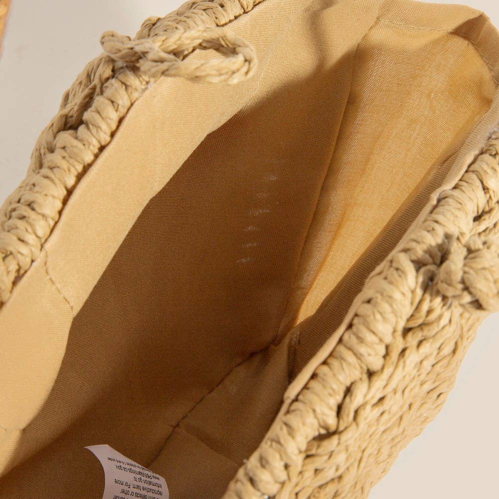 Braided Straw Seashell Bag - Salt &amp; Creek
