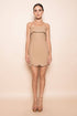 STRAPLESS SCALLOP FRINGE TRIM MINI DRESS-DI11205FO - Salt & Creek
