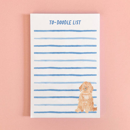 To-Doodle Notepad | Goldendoodle Notepad | To-Do Dog Notepad - Salt &amp; Creek