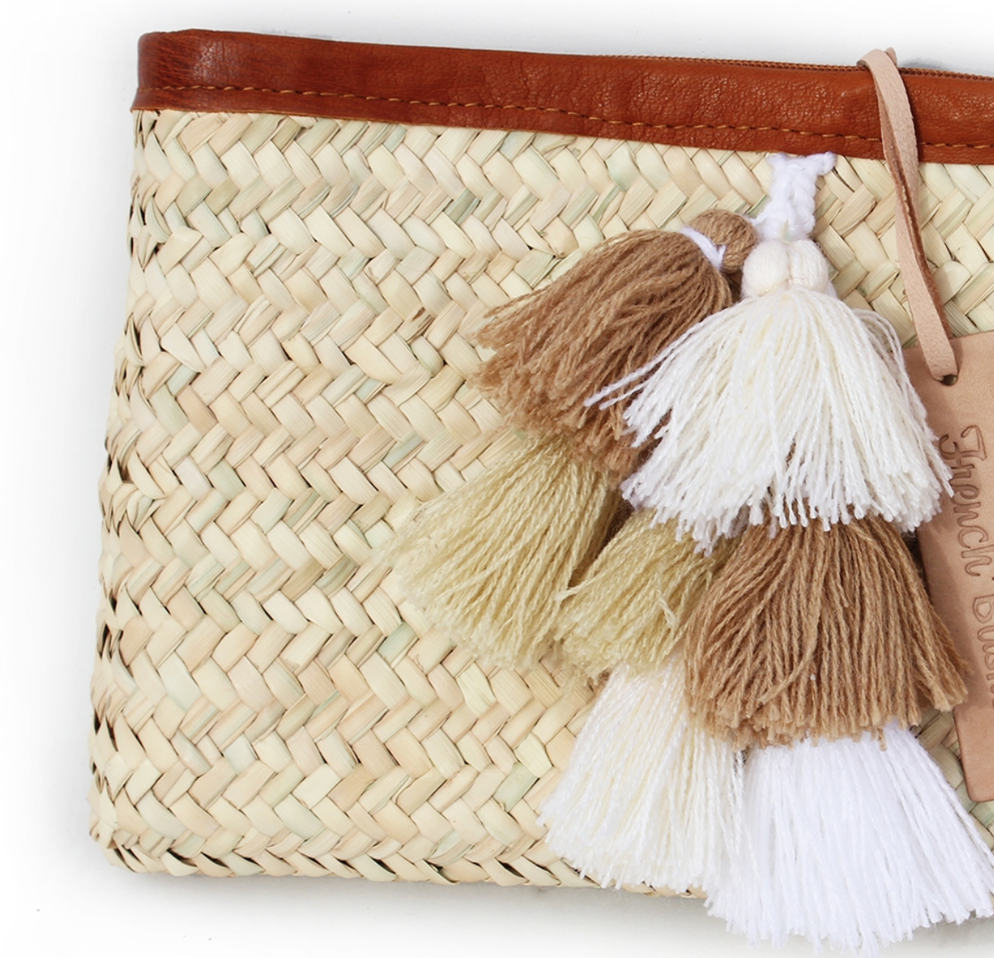 Natural Seneca Clutch Bag