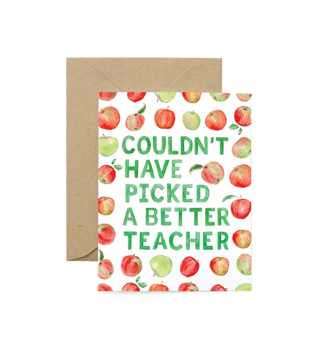 Apple Teacher Greeting Card - Salt &amp; Creek