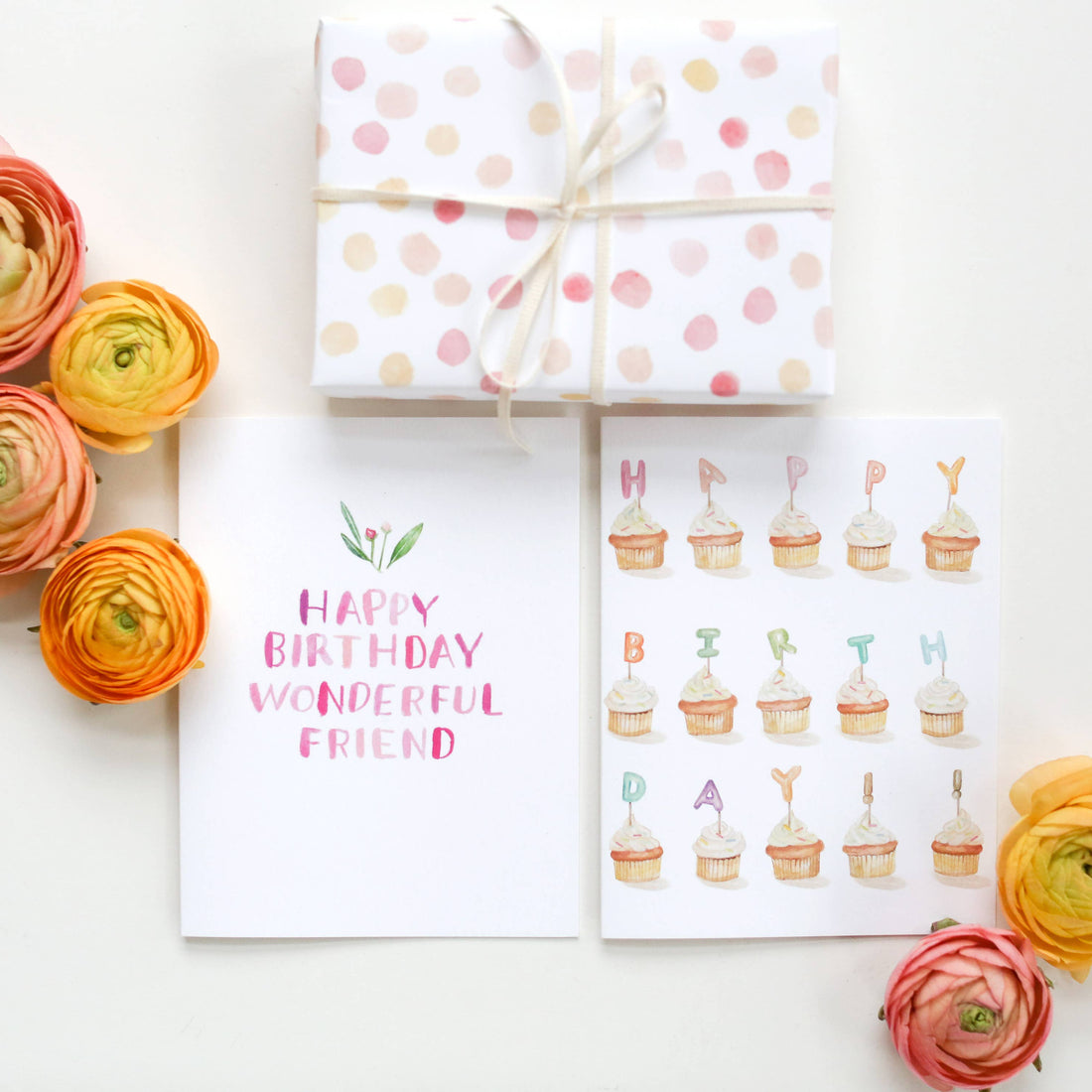 Birthday Cupcakes Greeting Card - Salt &amp; Creek