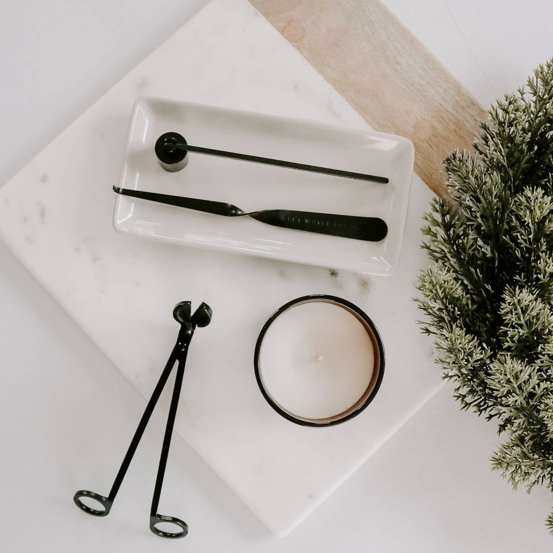 Candle Care Kit- Matte Black