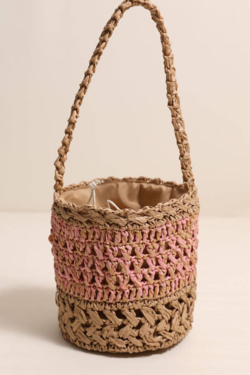 Woven Bucket Bag - Salt &amp; Creek