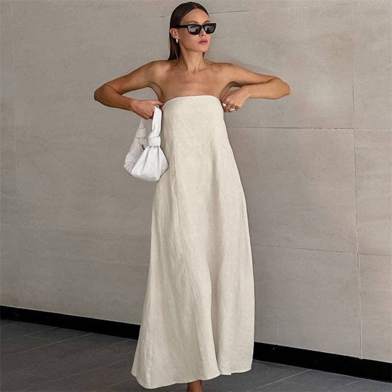 Weekender Strapless Maxi Dress