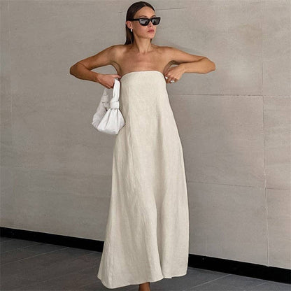 Weekender Strapless Maxi Dress