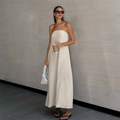 Weekender Strapless Maxi Dress