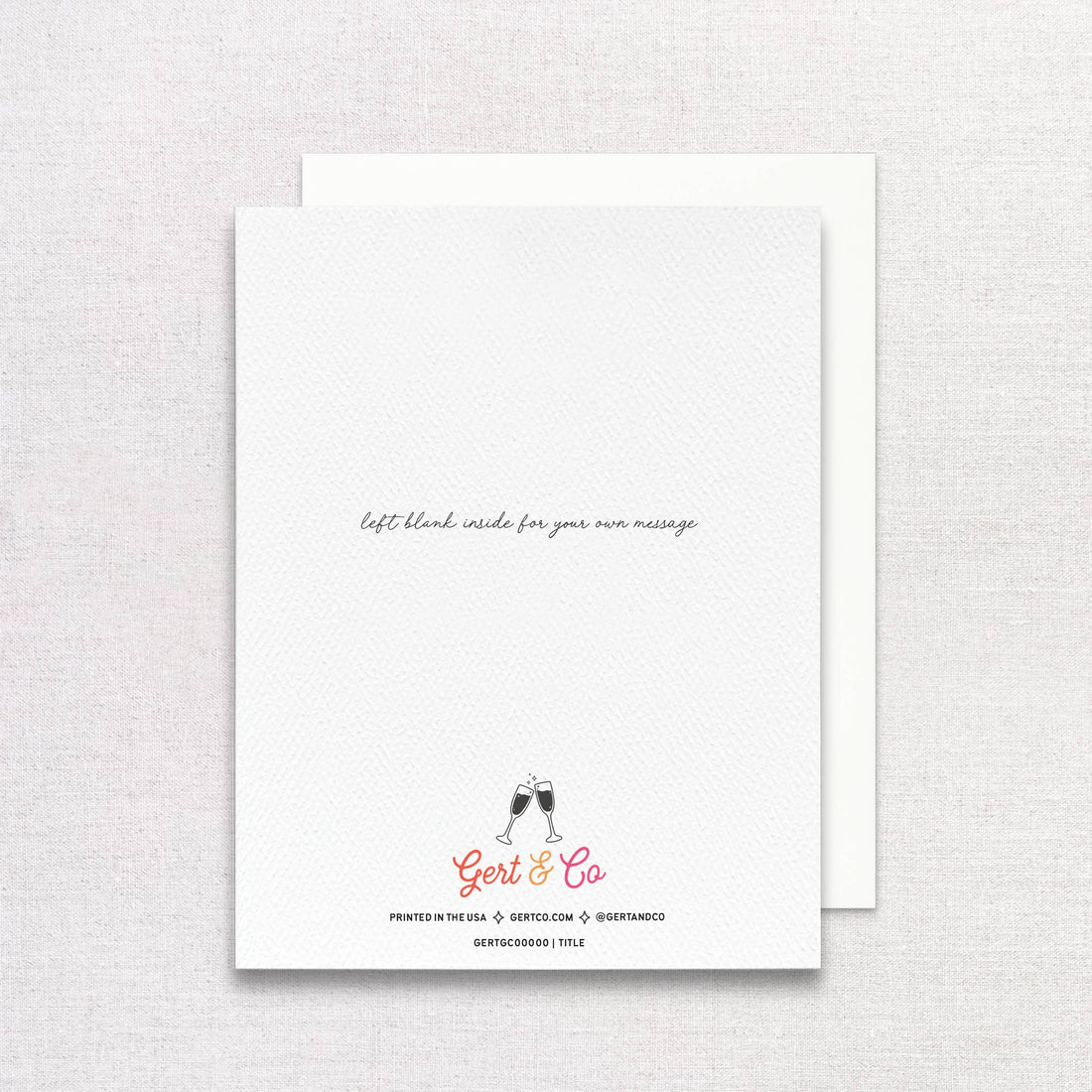 Cheers to you, Mom Greeting Card | Mother&