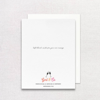 Birthday Bubbles Greeting Card | Champagne Birthday Card - Salt &amp; Creek
