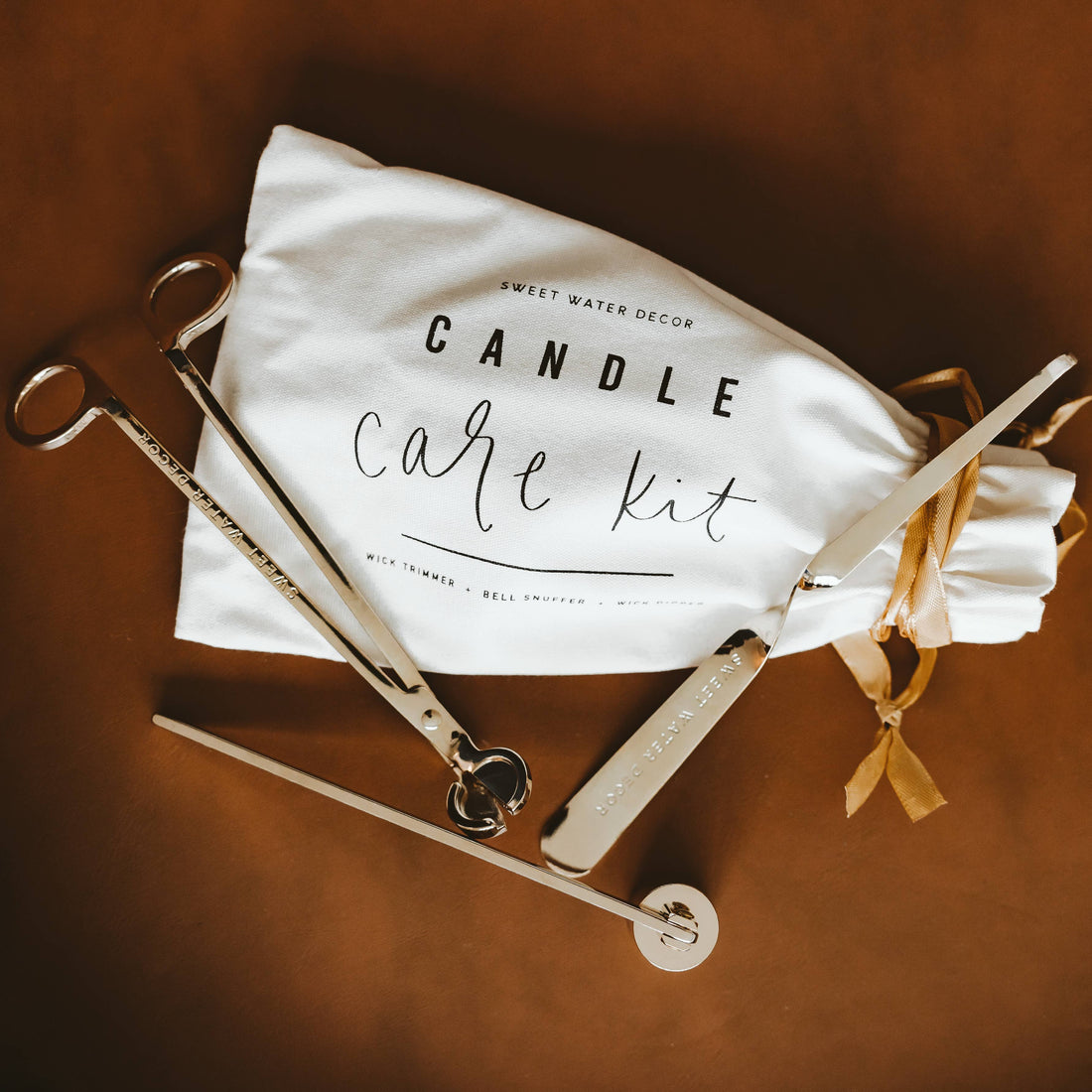 Candle Care Kit- Gold