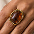 Brown Tortoise Cocktail Ring - Salt & Creek