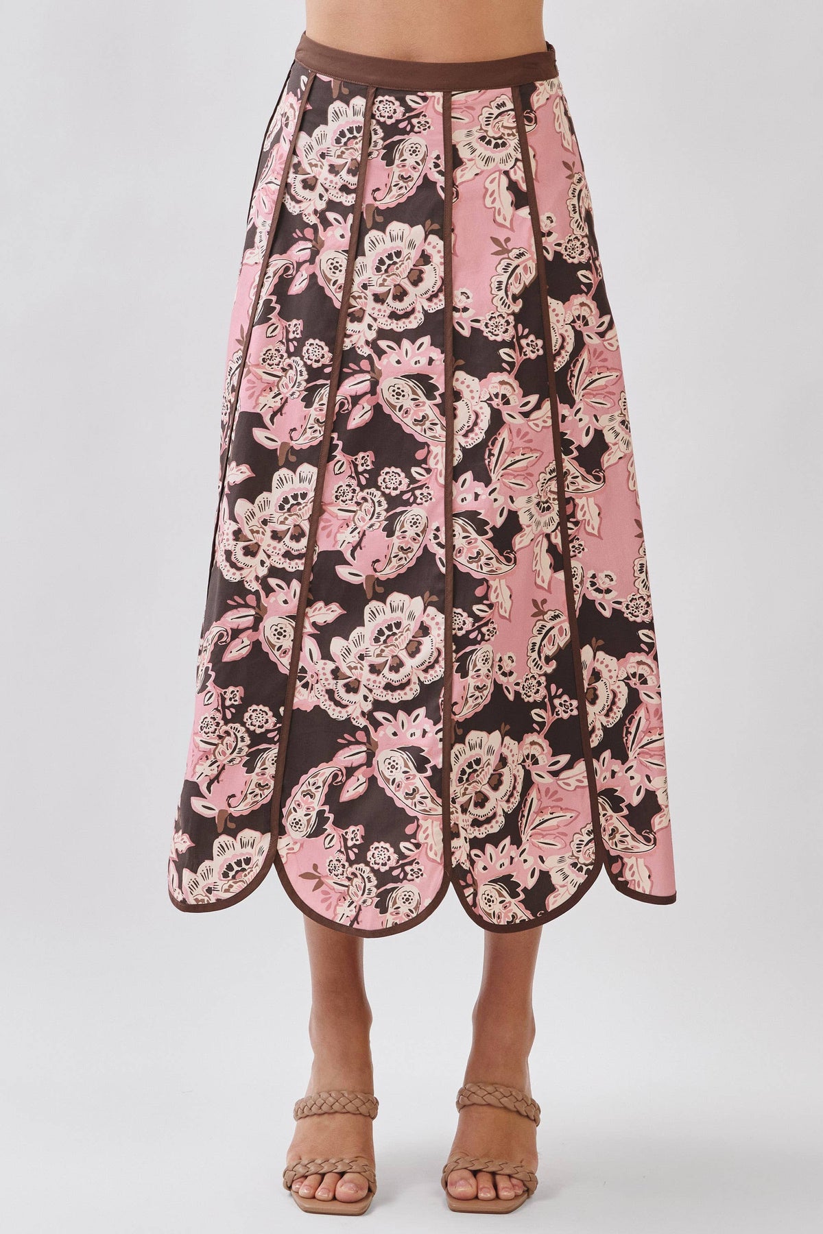 Holly Paneled Midi Skirt - Salt &amp; Creek