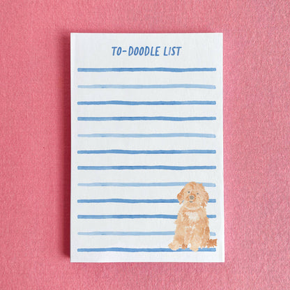 To-Doodle Notepad | Goldendoodle Notepad | To-Do Dog Notepad - Salt &amp; Creek