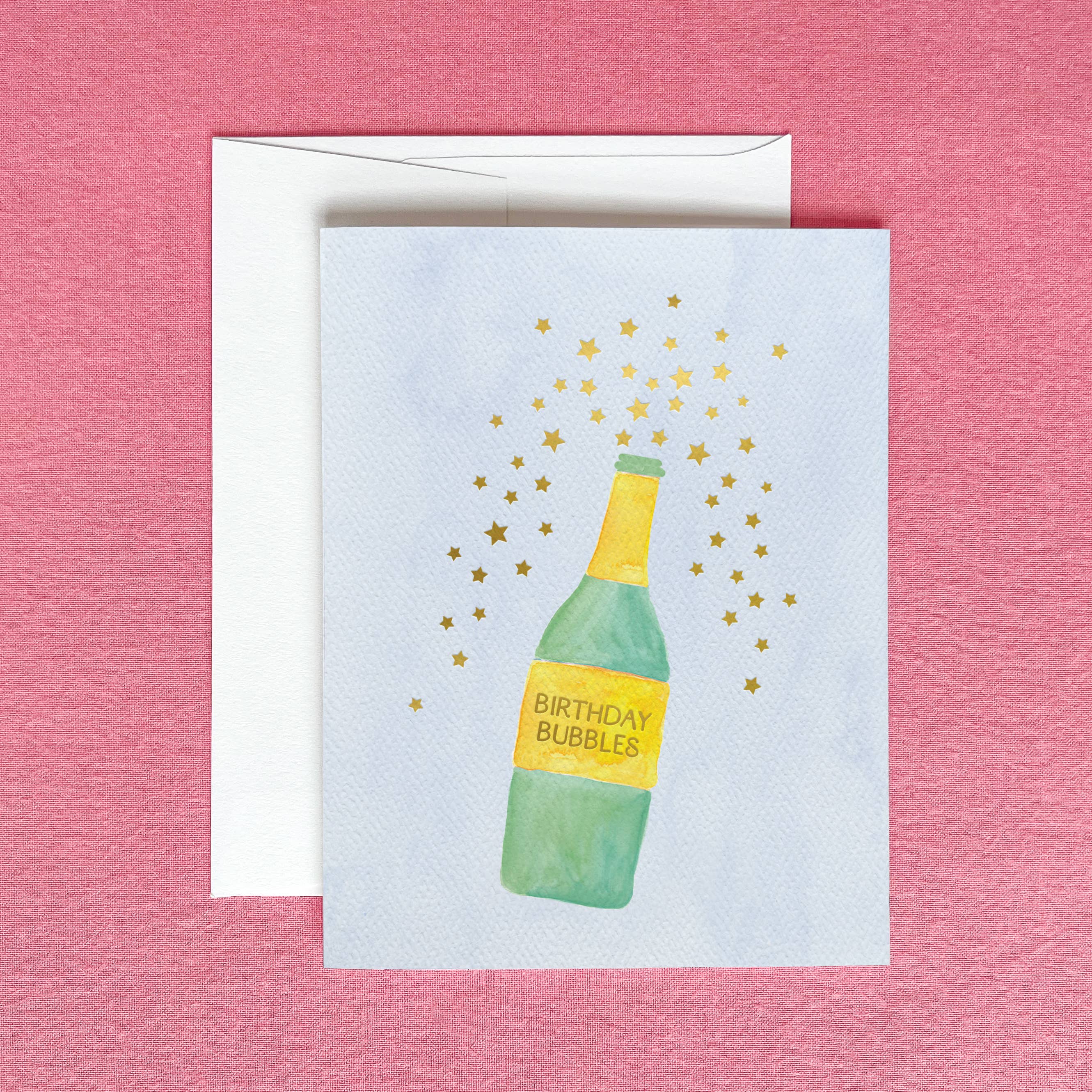 Birthday Bubbles Greeting Card | Champagne Birthday Card - Salt &amp; Creek