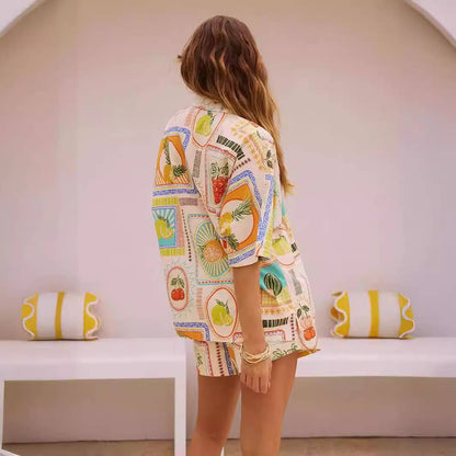 Tutti Fruity Button Up Shirt