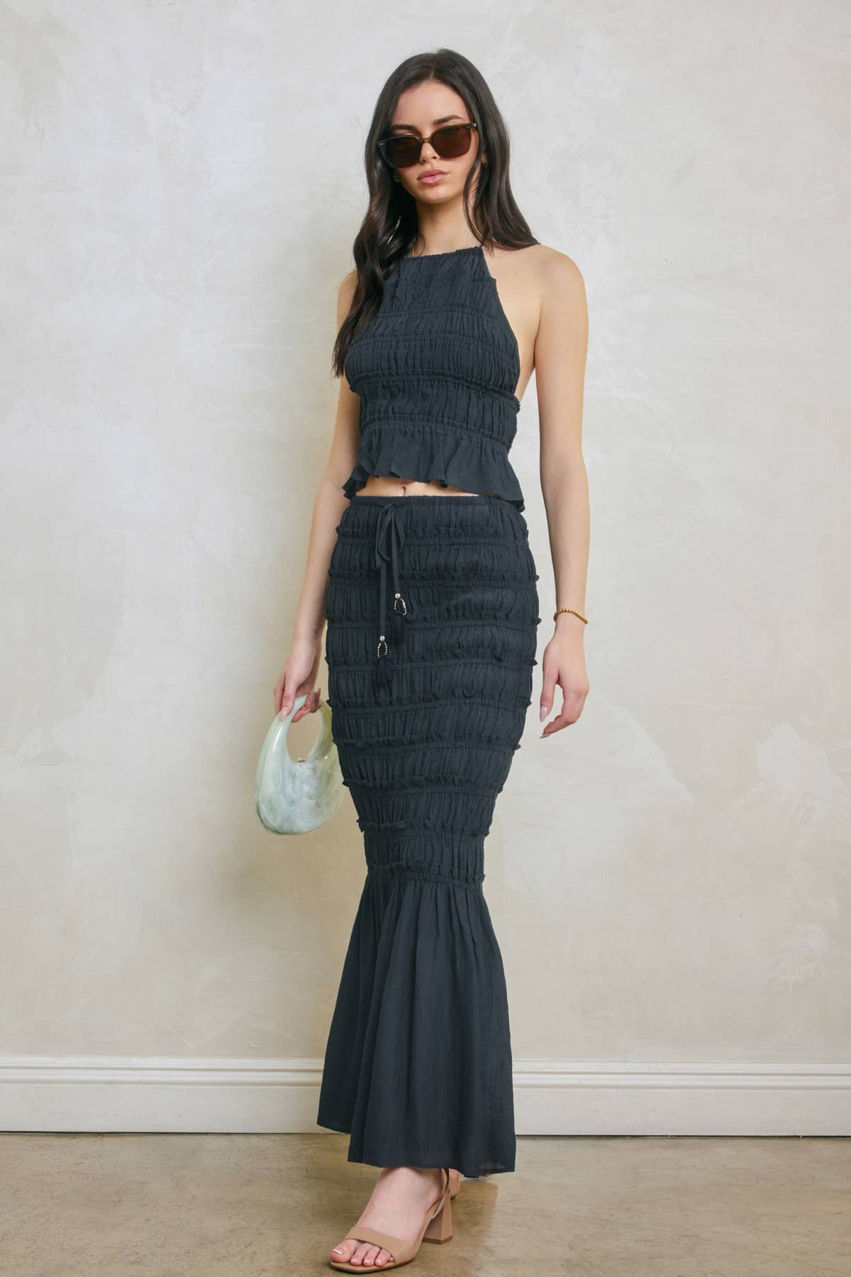 Endless Shore Smocked Mermaid Skirt - Salt &amp; Creek