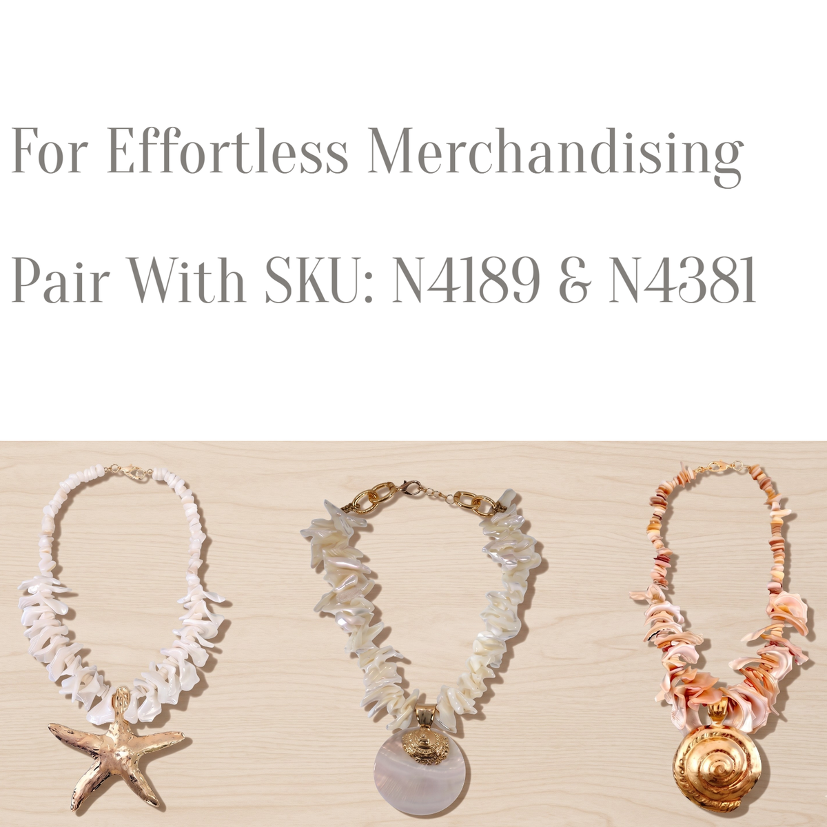 Lorraine White Shell Necklace