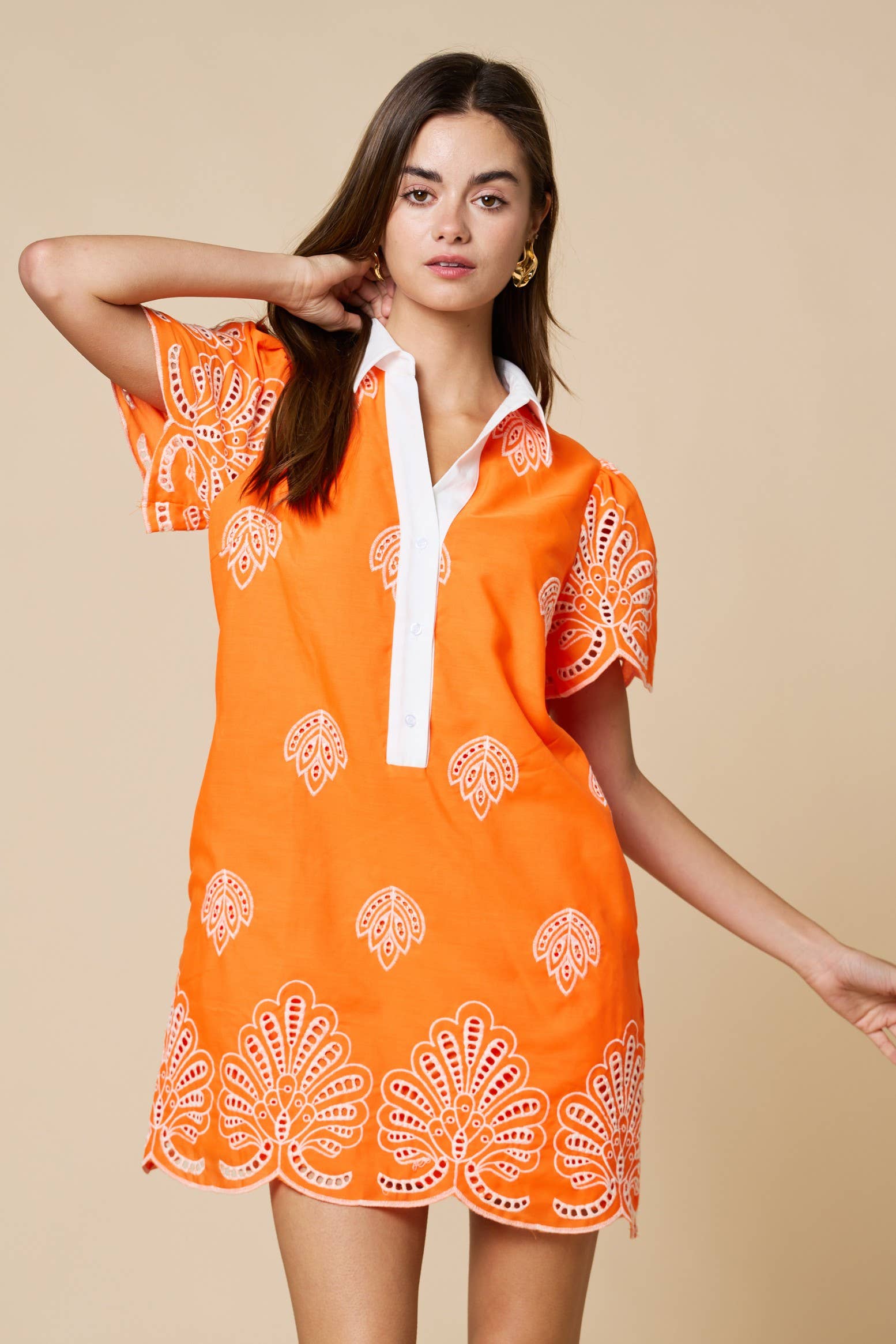 Blossom Belle Contrast Collar Mini - Salt &amp; Creek