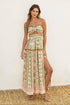The Bahamas Cutout Smocked Maxi Dress - Salt & Creek