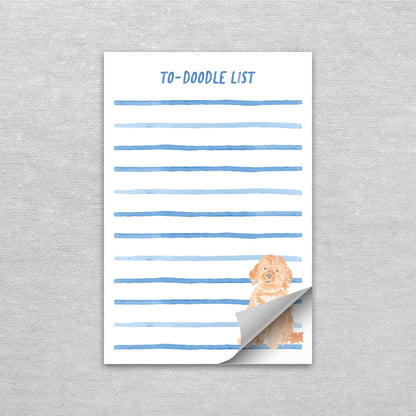 To-Doodle Notepad | Goldendoodle Notepad | To-Do Dog Notepad - Salt &amp; Creek