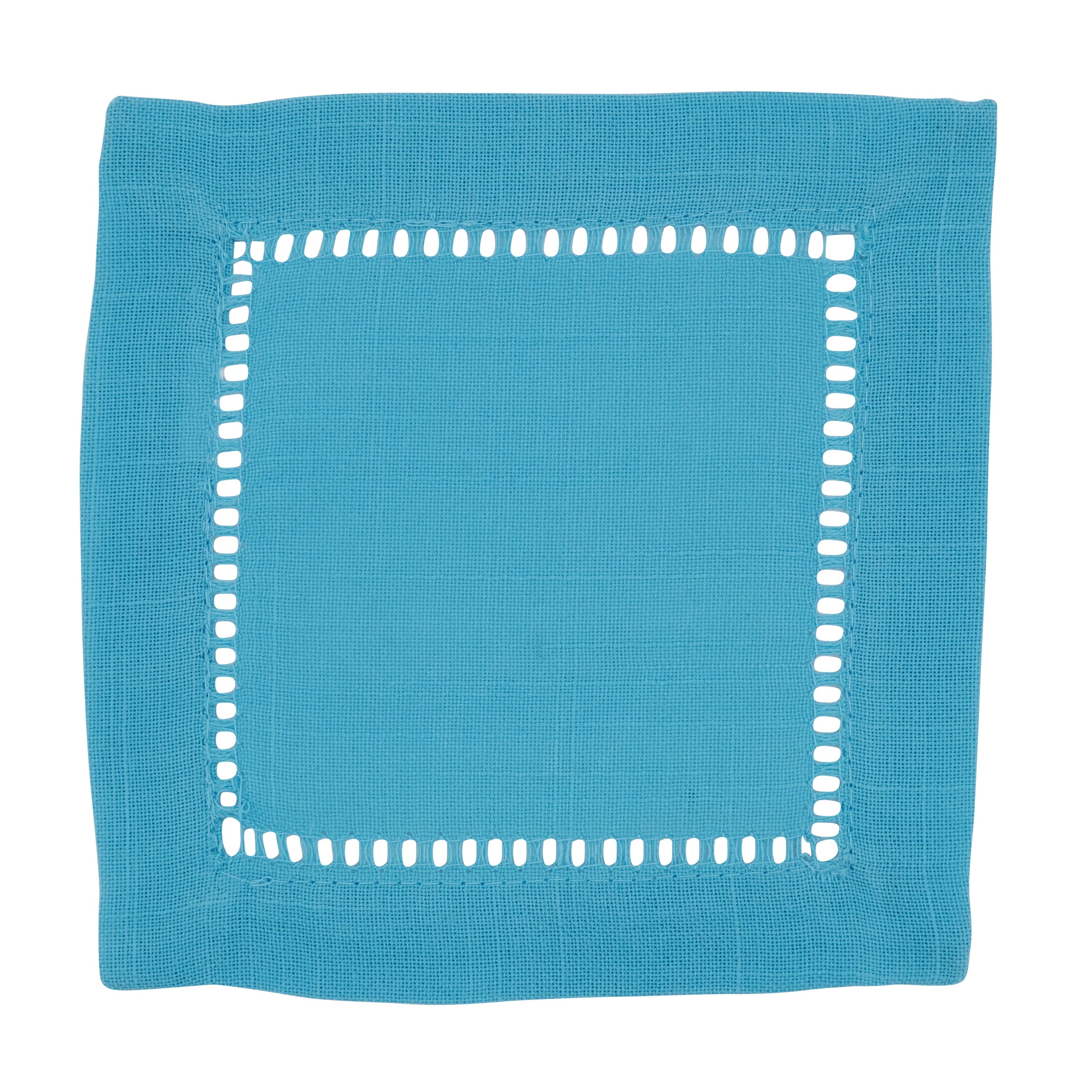 Cocktail Napkin With Hemstitch Border - Salt &amp; Creek