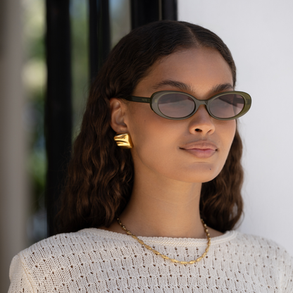 Mimi Acetate Oval Sunglasses - Salt &amp; Creek