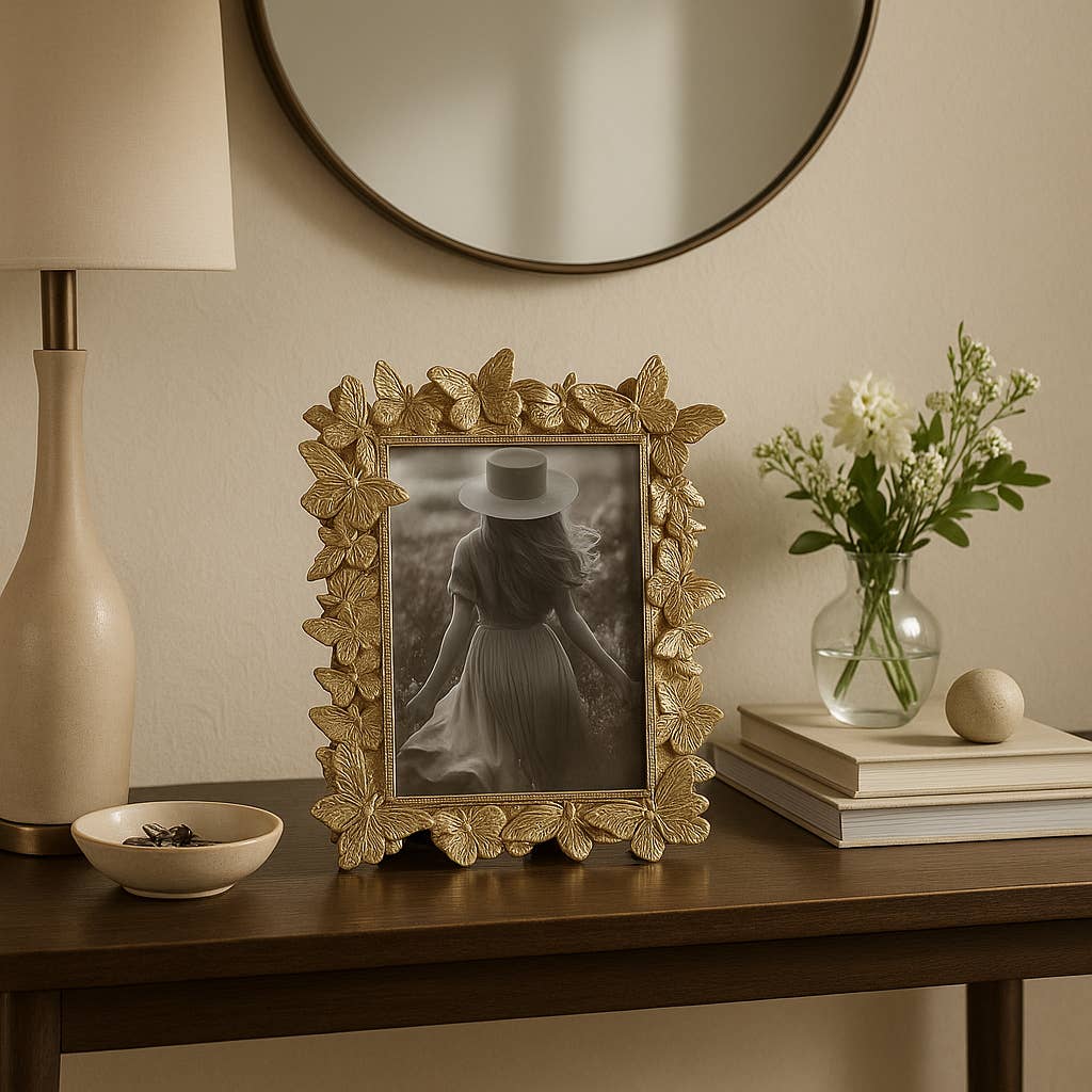 Butterfly in Bloom Frame