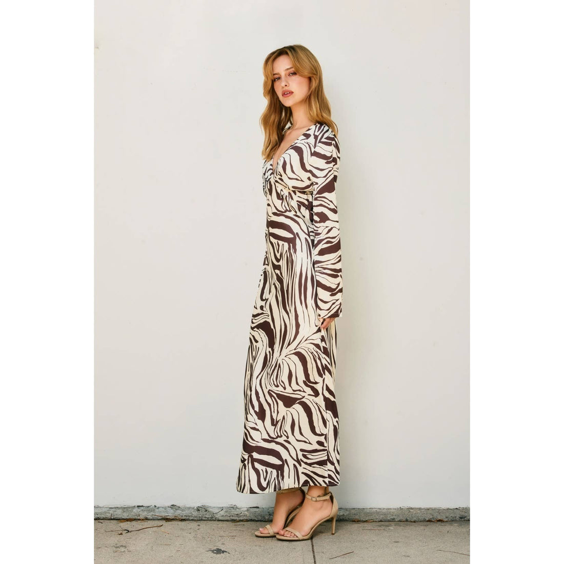 Fauna Deep V-Neck Maxi Dress - Salt &amp; Creek