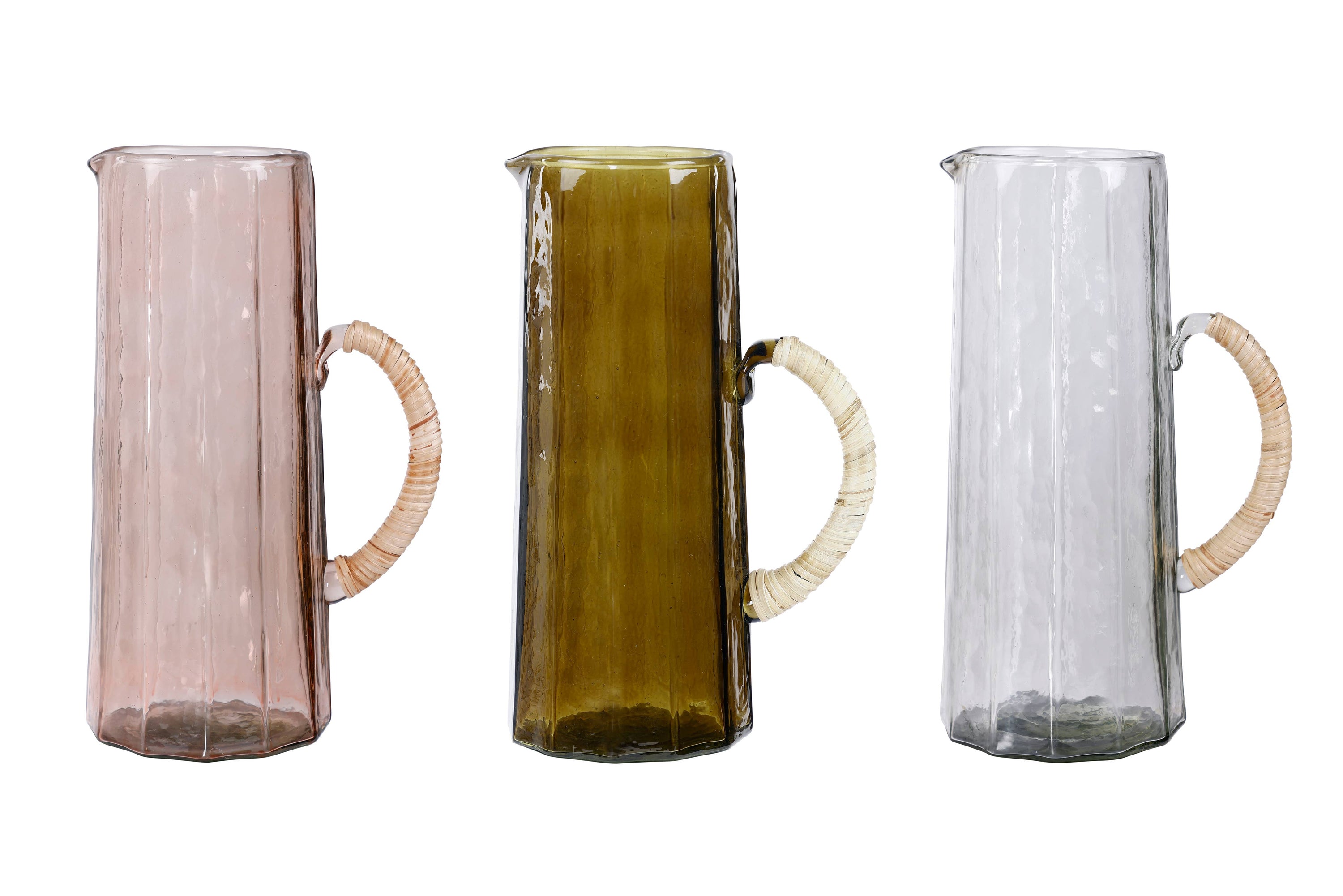 Brown Hammered Water Pitcher - Salt &amp; Creek