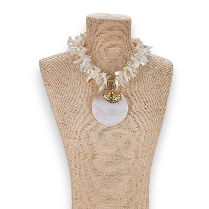Lorraine White Shell Necklace