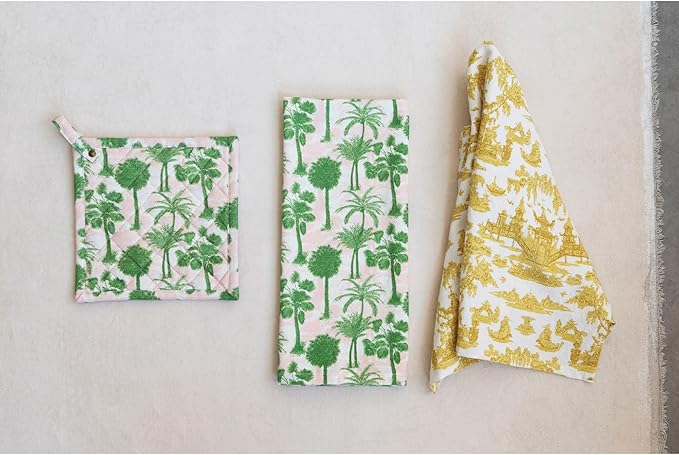 Palm Tree Pot Holder