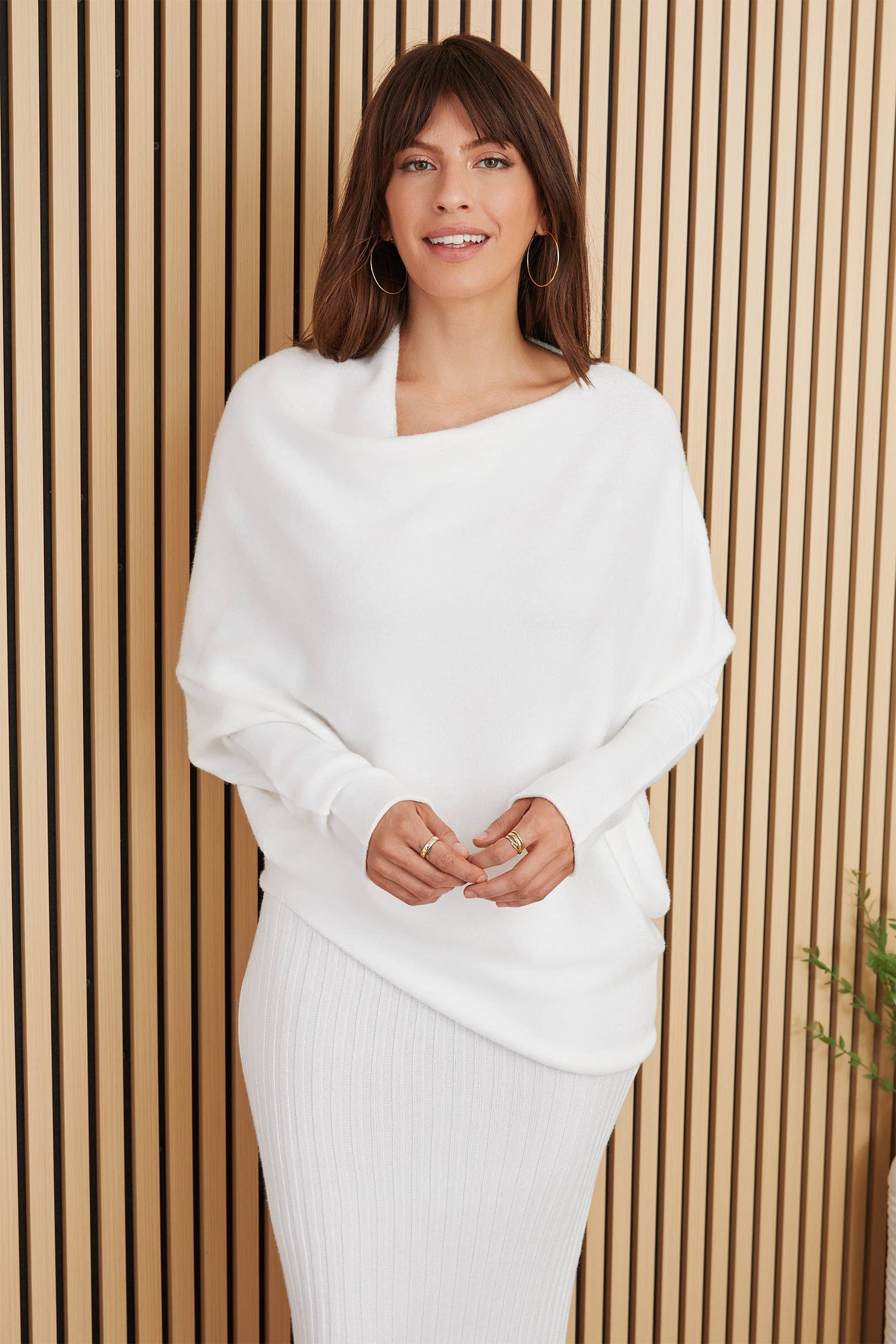 Alena Asymmetrical Sweater