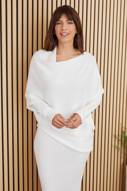 Alena Asymmetrical Sweater