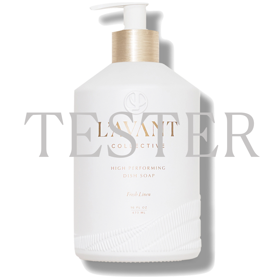 TESTER Fresh Linen Dish Soap - Salt &amp; Creek