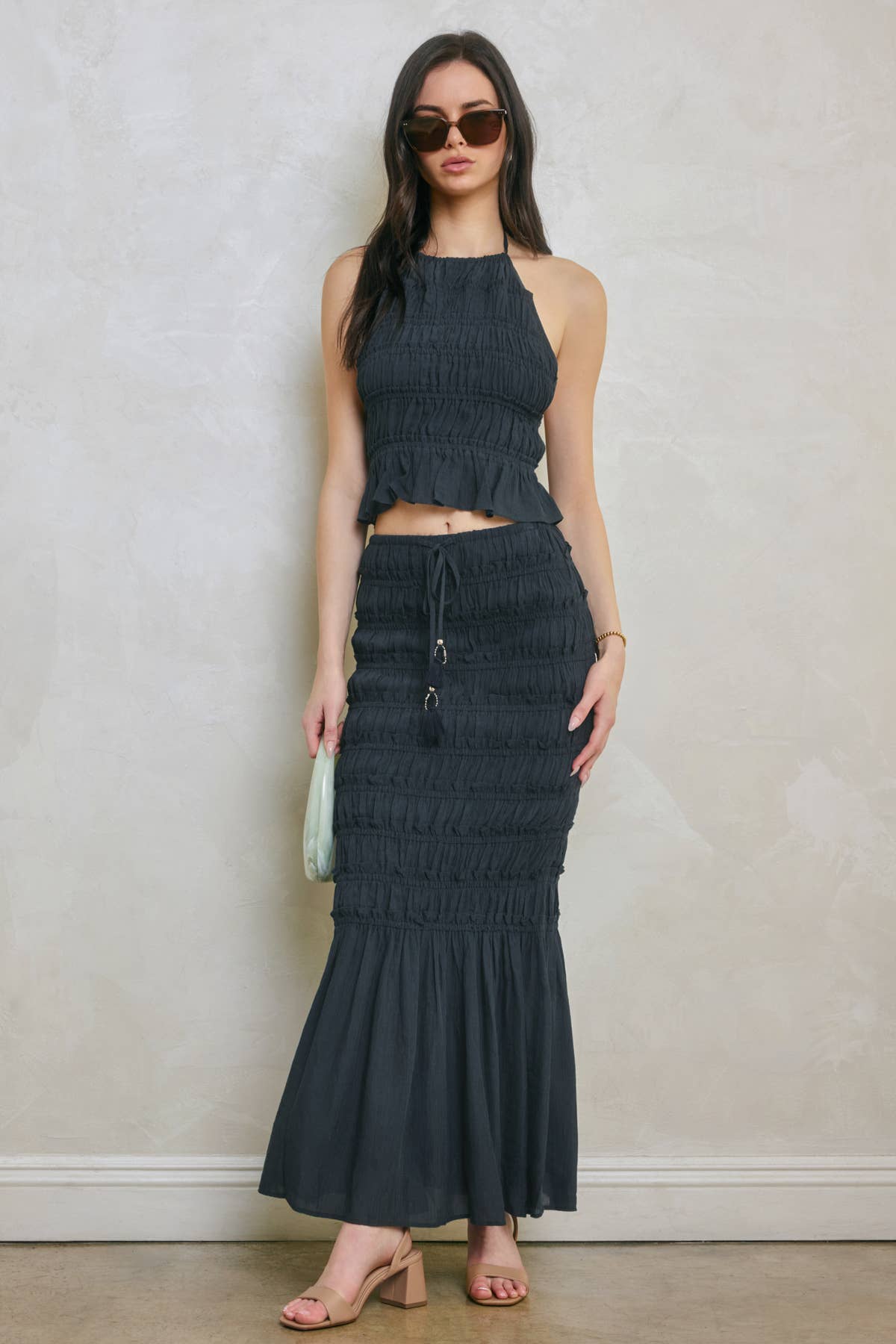 Endless Shore Smocked Mermaid Skirt - Salt &amp; Creek