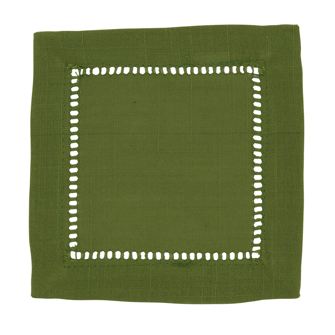 Cocktail Napkin With Hemstitch Border