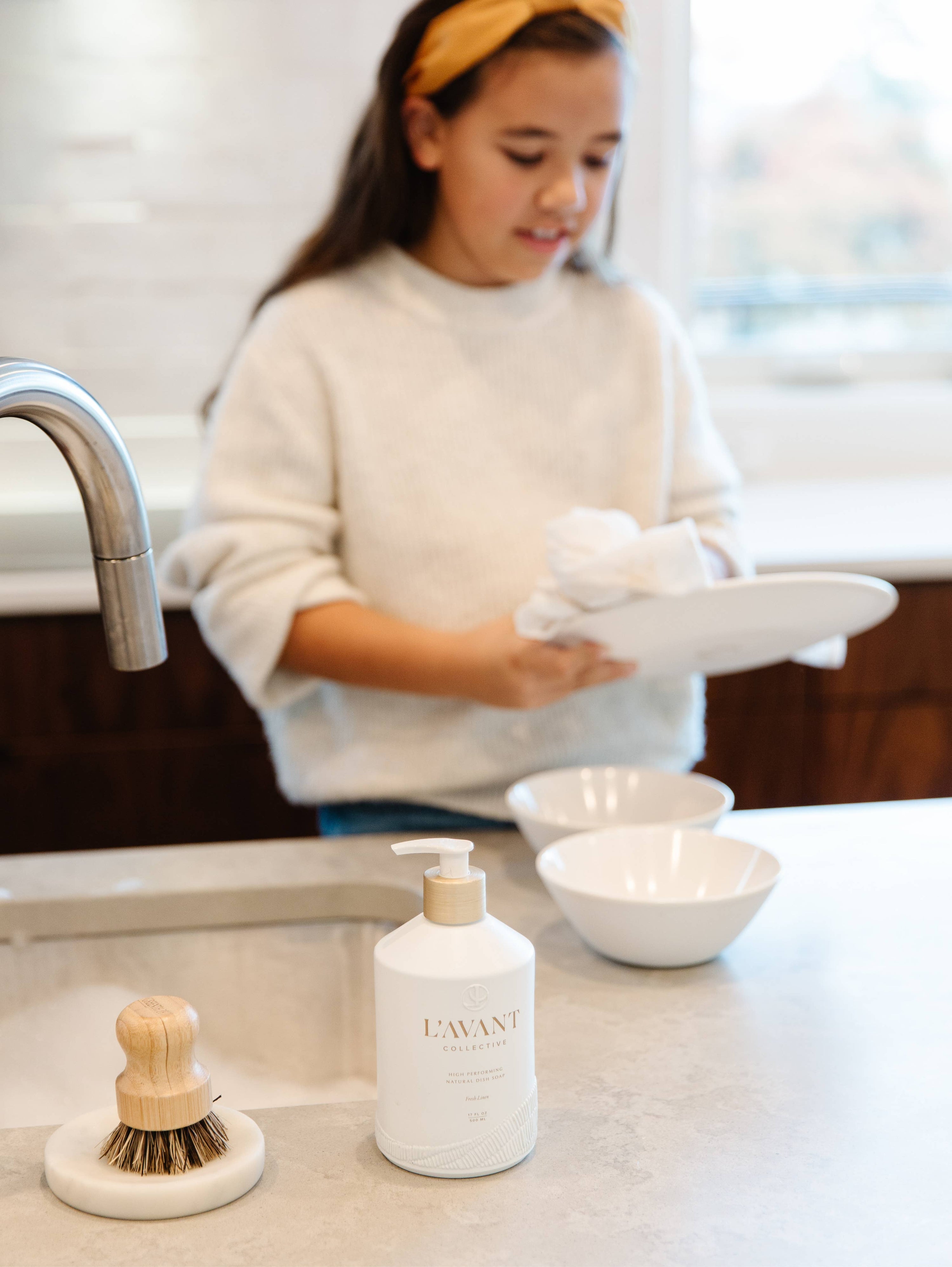 Fresh Linen Dish Soap - Salt &amp; Creek