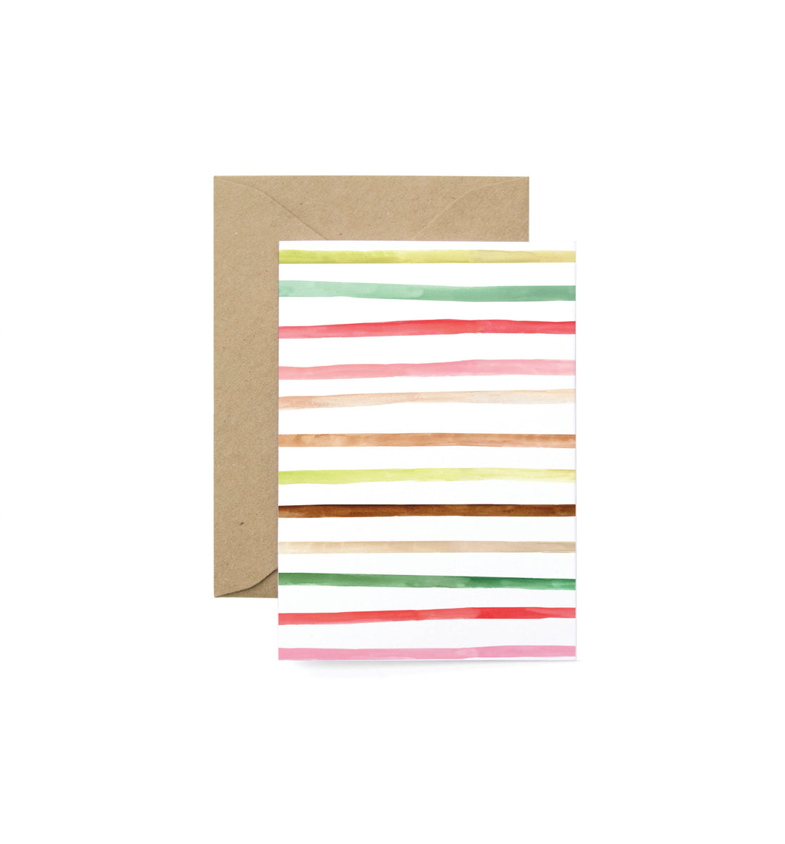 Happy Stripes Greeting Card - Salt &amp; Creek