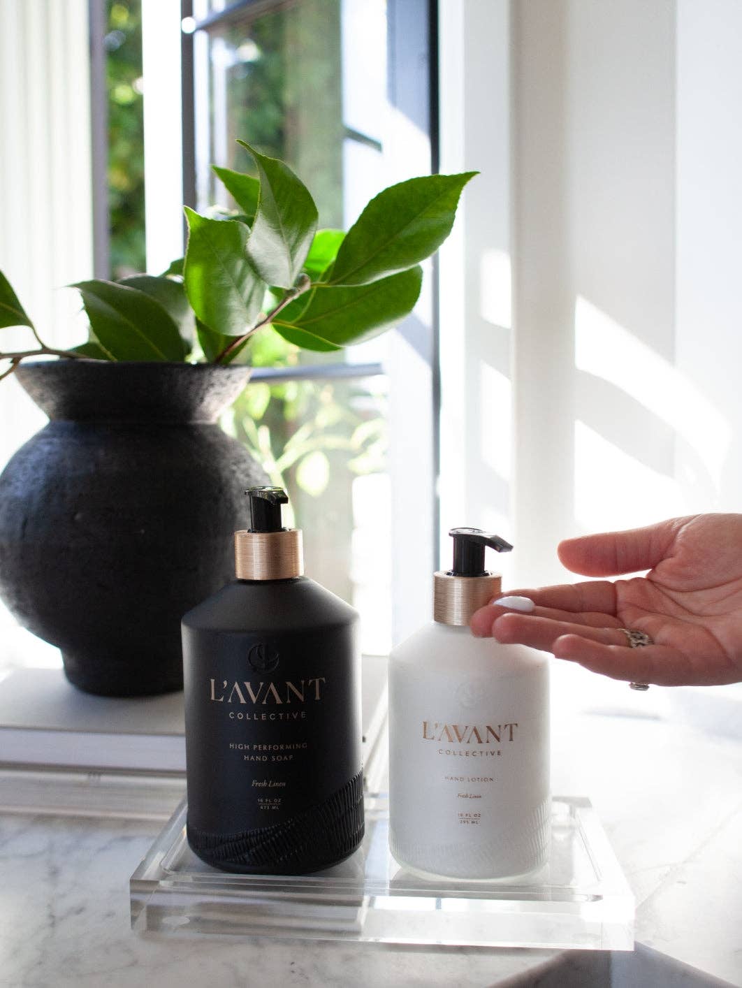 Fresh Linen Hand Lotion - Salt &amp; Creek