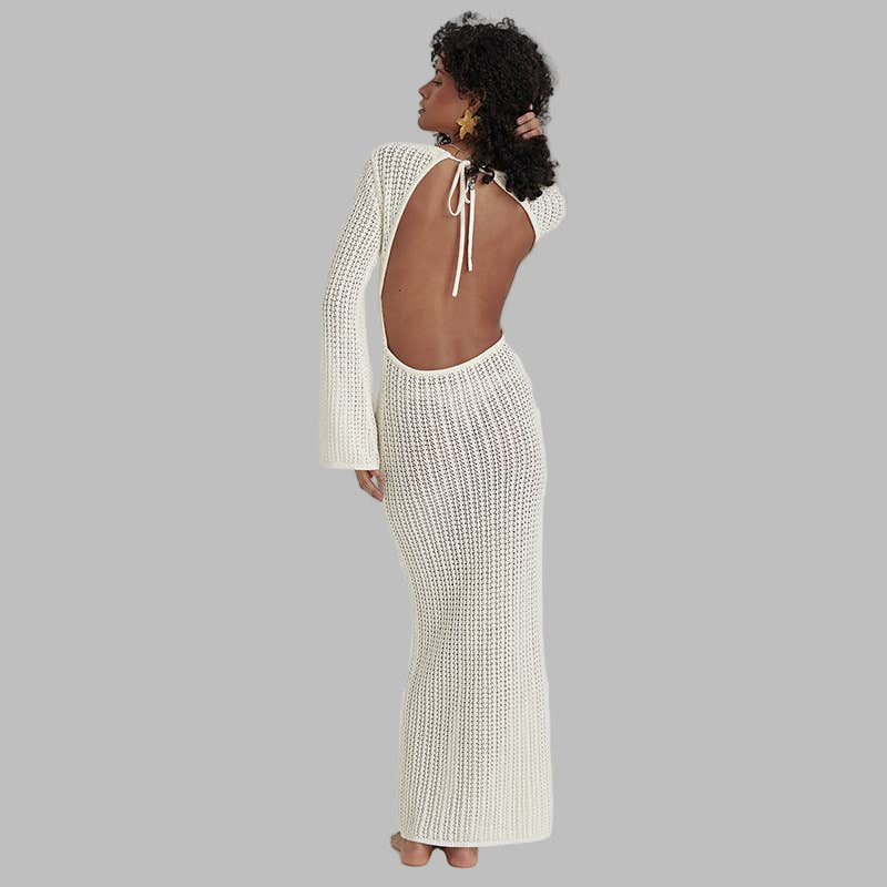 Flora Knit Cover Up Dress