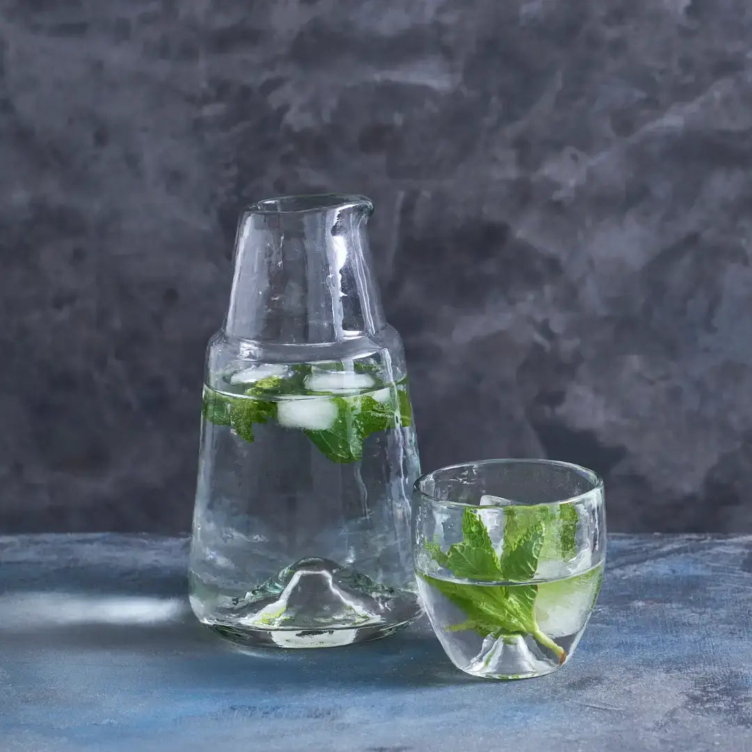 Pebbled Bedside Carafe Set - Salt &amp; Creek