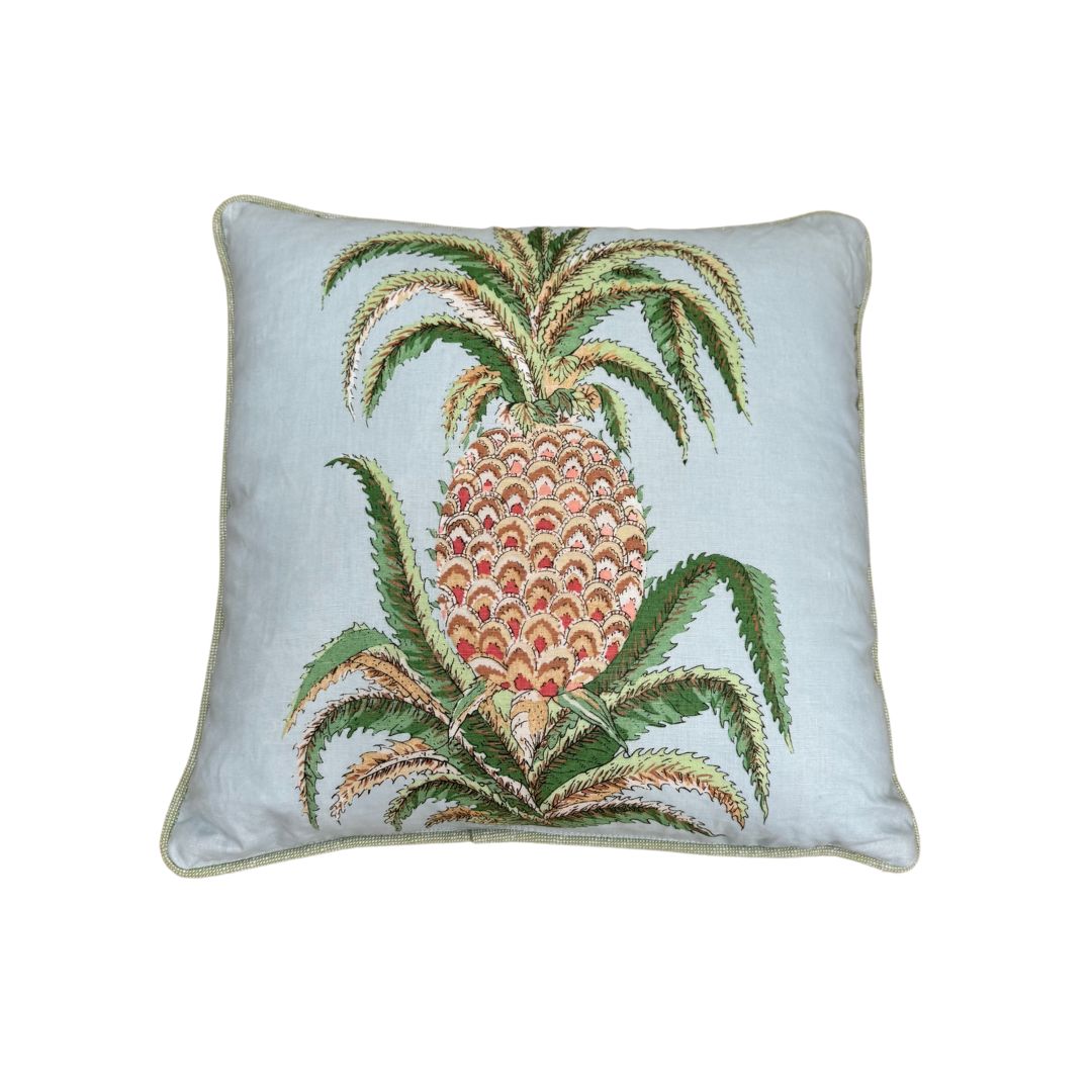 Golden Pineapple Pillow Cover