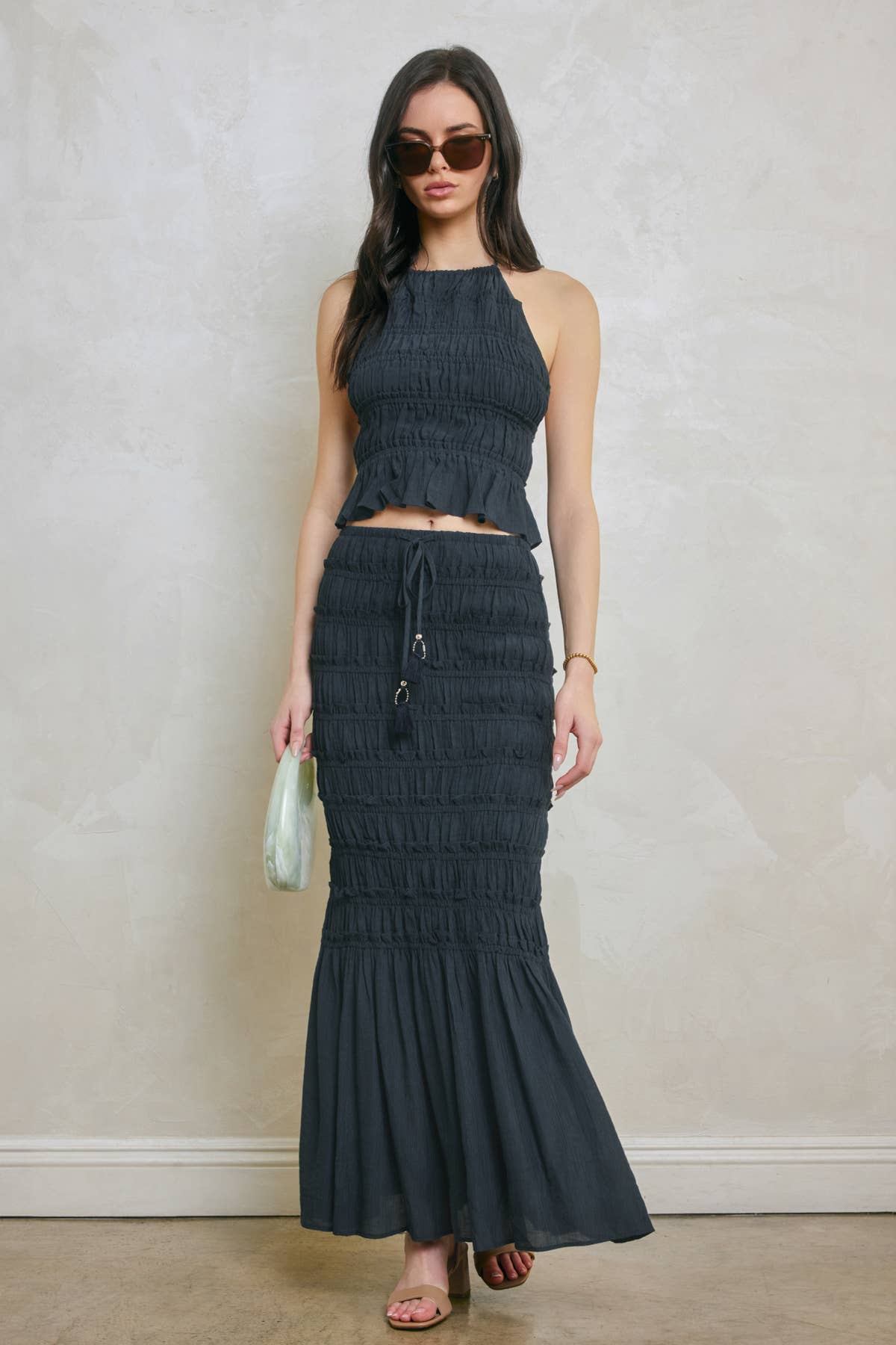 Endless Shore Smocked Mermaid Skirt - Salt &amp; Creek