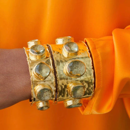 Selene Stone Bangle