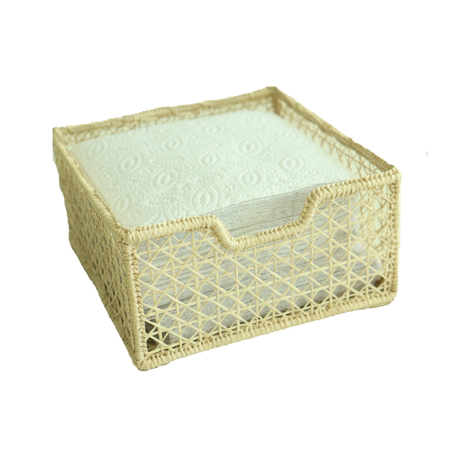 Iraca Cane Napkin Holder