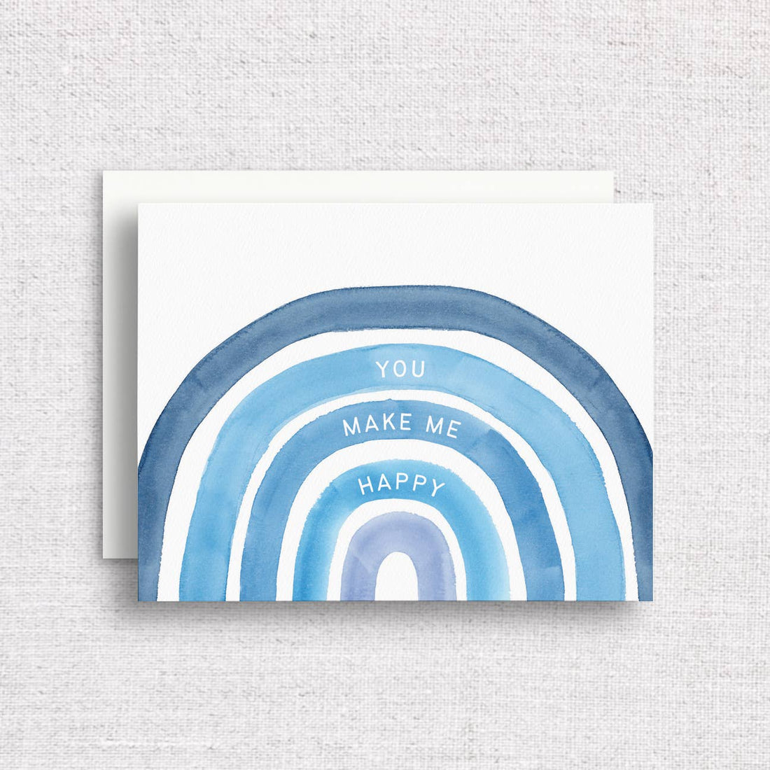 You Make Me Happy Rainbow Greeting Card | Friendship Card - Salt &amp; Creek
