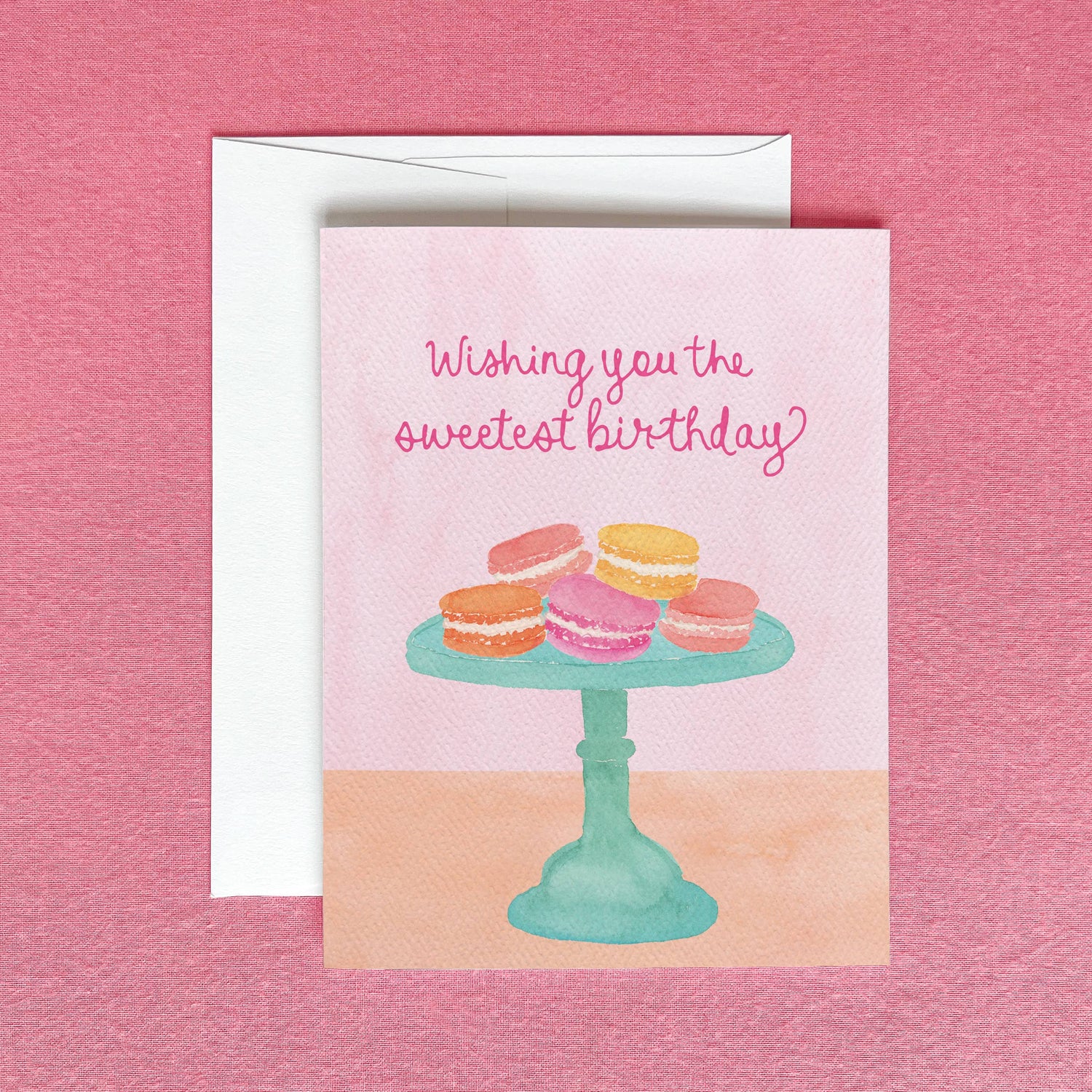Macaron Sweetest Birthday Greeting Card | Cute Birthday Card - Salt &amp; Creek